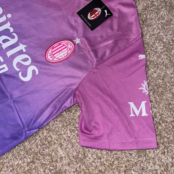 Puma AC Milan Rafael Leão 2023/2024 Men’s Third Soccer Jersey🆕 - Picture 3 of 11